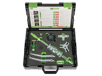 Universal puller with sliding hammer