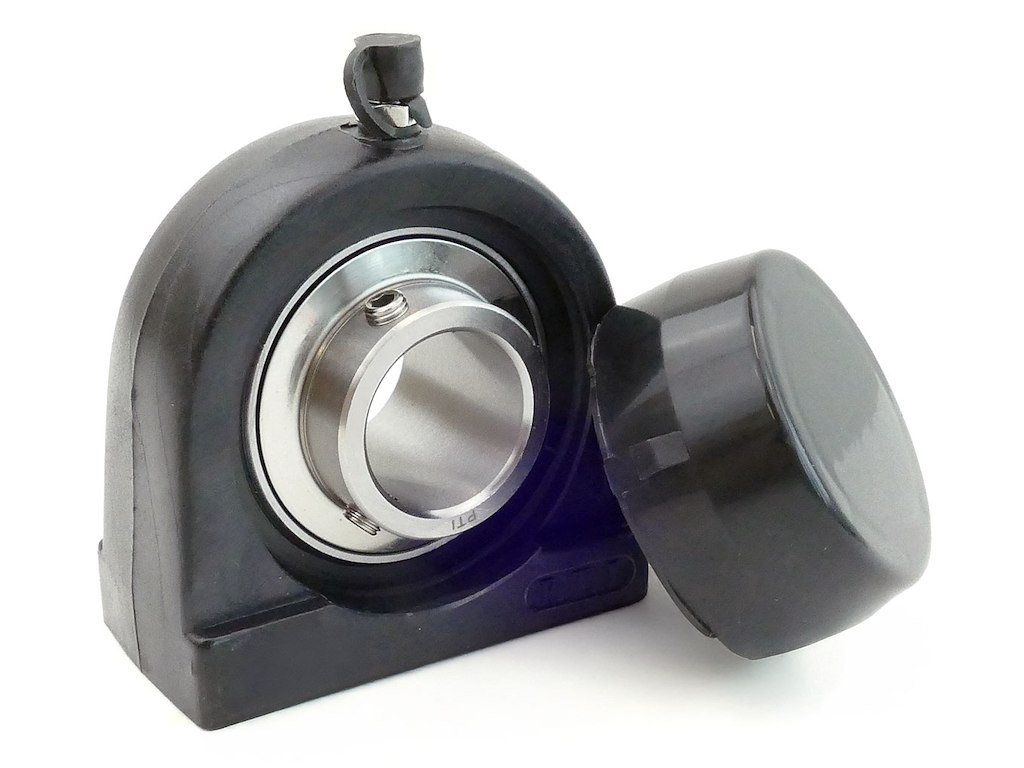Pillow Block Housing Unit, plastic, SS bearing