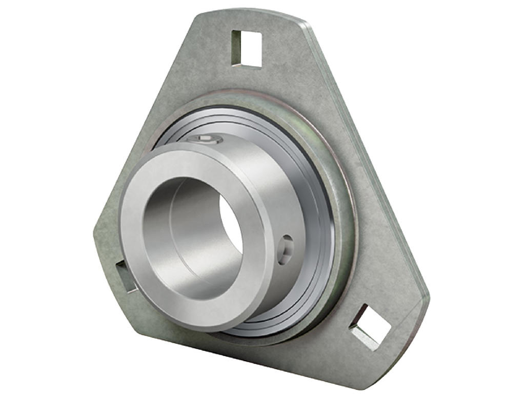 3 Bolt Flanged Housing Unit, sheet steel