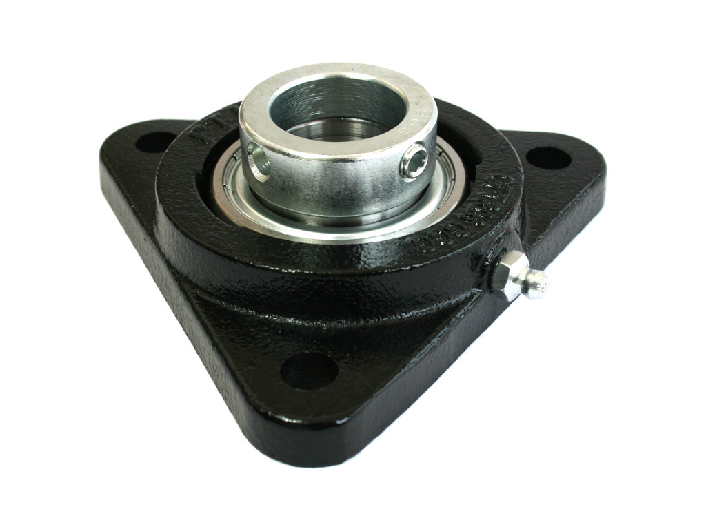 3 Bolt Flanged Housing Unit, max. 200°C 