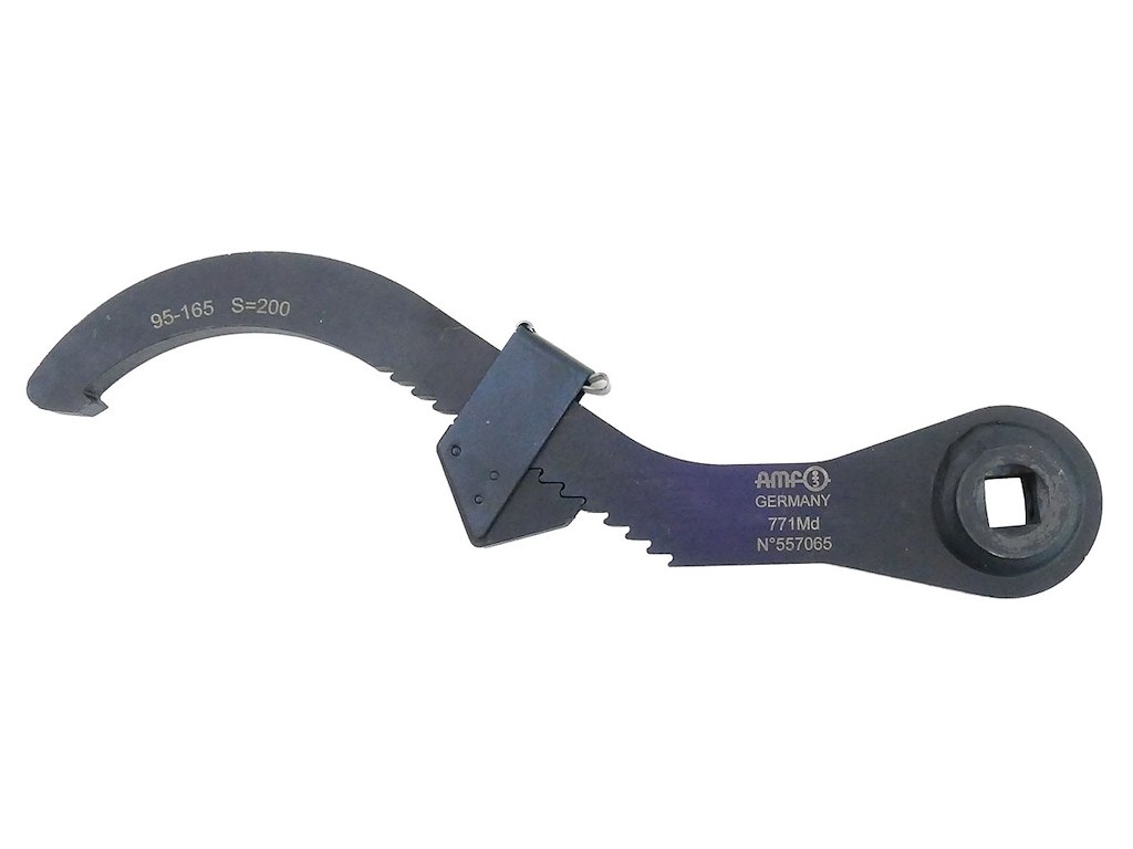 Adjustable hook spanner 45-90 mm