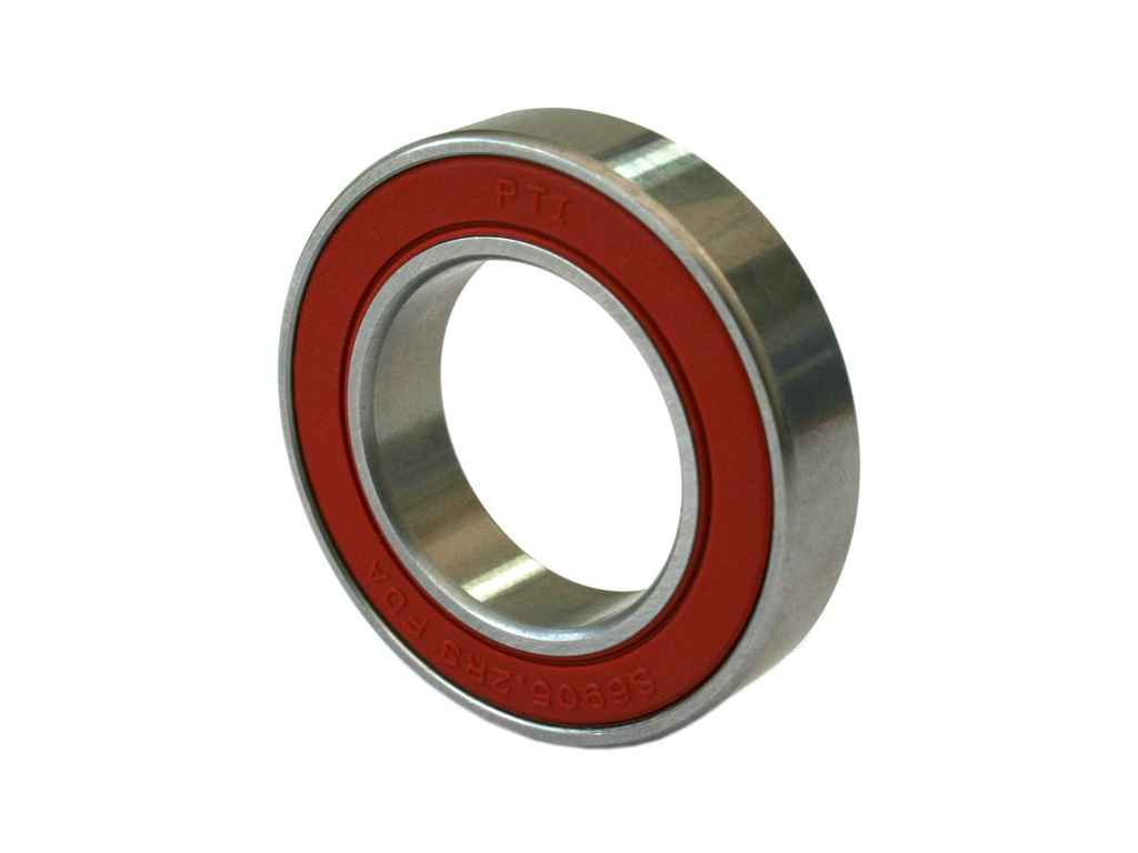 Deep groove ball bearing, single row, stainless steel