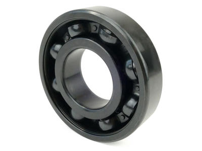 Deep groove ball bearing, single row, high temp. max 300°C