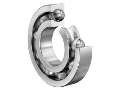 Deep groove ball bearing, single row